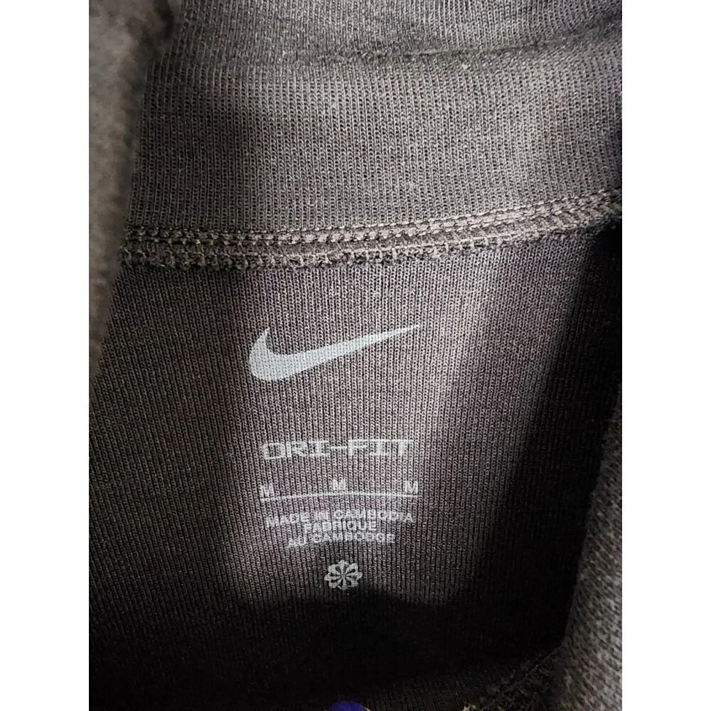 Nike Maternity Nursing Pullover Black Sweatshirt Women’s Medium Mock Neck
